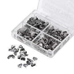 200pcs Dental Ortho Buccal Tubes 1st Molar MBT 022 Non-Conv Mesh Base Joydental