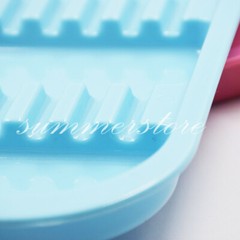 1 Pc Light Blue Dental 135ºC Autoclavable Plastic Divided Type Separate Trays