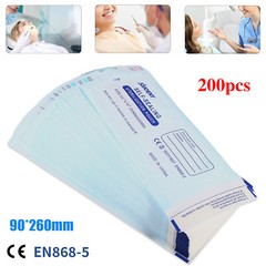 200pcs/1 Box Self Sterilization Pouches Autoclave Pouch Sterilizer Bags Dental
