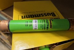 Lot Of 10, NEW. FRS-R-15, Bussmann 15A Fuses. Class RK5. New In Box, Qty. 10