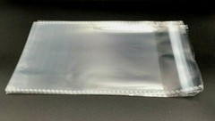 Clear Resealable Self Adhesive Seal Cello Lip & Tape Plastic bags 1.5 mil thick