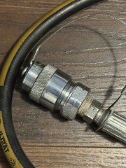 F&M Marco P-39 Hydraulic Hand Pump 10,000 PSI Single Stage W 6 Foot Hose 🔥