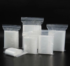 GRIP SEAL BAGS CLEAR SELF RESEALABLE POLYTHENE POLY PLASTIC ZIP LOCK ALL SIZES