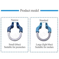Dental Matrix Bands Ring Sectional Matrice Clamp Wedges Fit Palodent V3 System