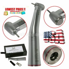 Dental 20:1/1:5/1:1 LED Fiber Optic /No-LED Contra Angle Handpiece For NSK SA