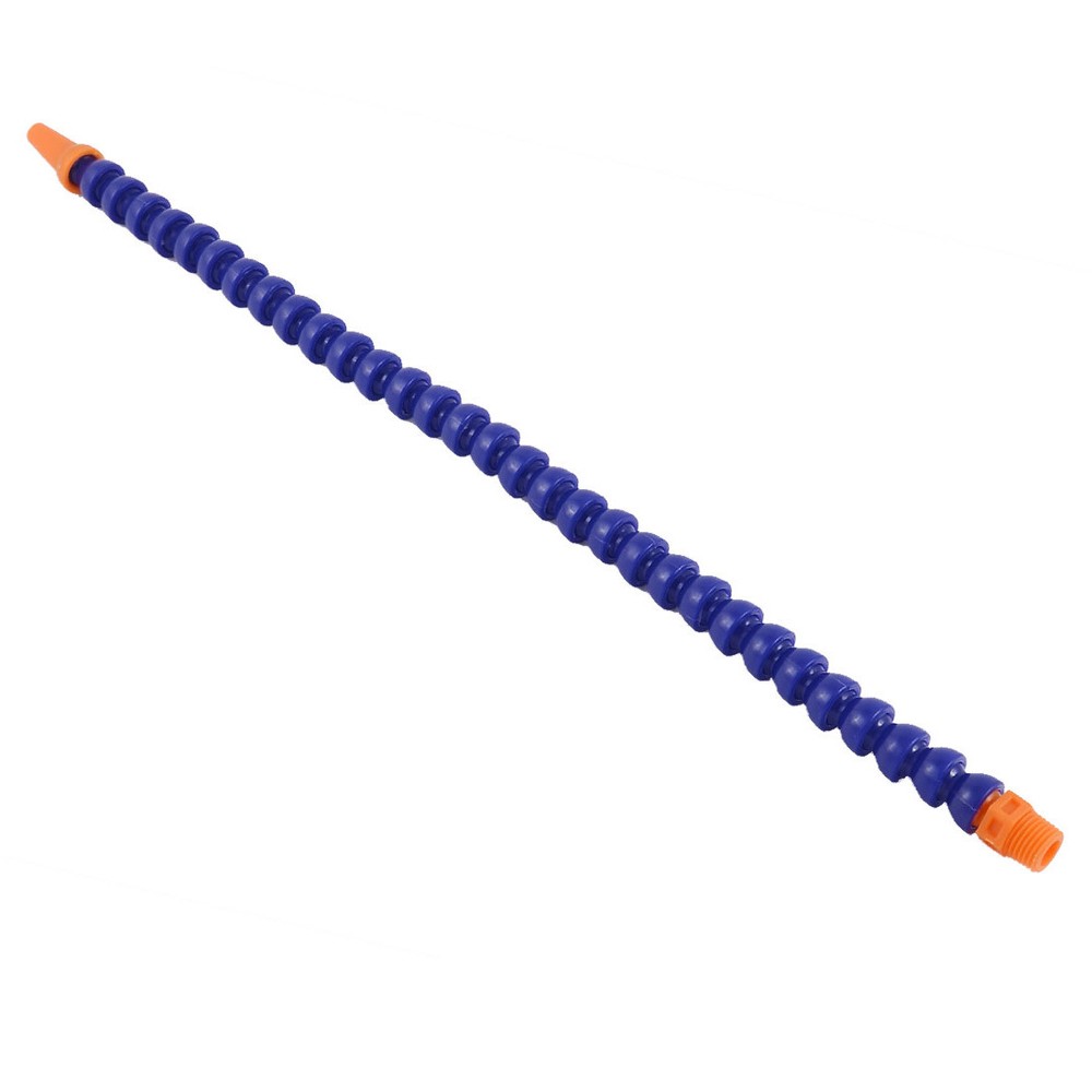 Round Nozzle 1/4BSP Thread Flexible Water Oil Coolant Pipe Tube 50cm