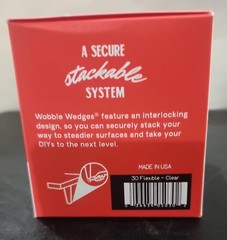 Wobble Wedges Flexible Plastic Shims ~ 30 Pack