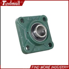 4 PCS UCF205-16 Solid Base Pillow Block Flange Bearing 1″ Bore 4 Bolt