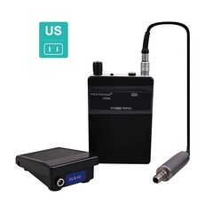 Portable Dental Lab Brushless Micromotor E-Type Grinding Polishing Machine BLACK