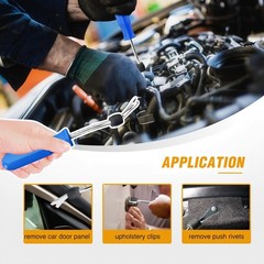 1240PCS Car Retainer Auto Fasteners Body Plastic Trim Clips Pin Rivet Bumper Kit