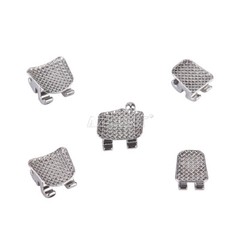 Dental Orthodontic Metal Brackets Braces Mini/Standard Roth/MBT 022/018 AZDENT