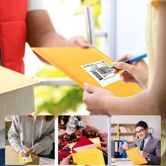50Pcs 8×12 Kraft Bubble Mailers Shipping Bags Mailing Padded Self Seal Envelope
