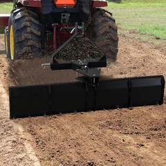 52″ 3-Point Tractor Rear Grading Blade Heavy Duty Steel Scraper for Cat 0 Cat 1