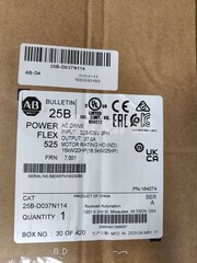 Surplus 1× Allen-Bradley 25B-D037N114 New US Seller 1 year warranty