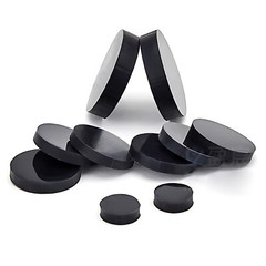 NBR Rubber Solid Discs Flat Round Pad Sealing Non-Slip Cushioning 1mm-10mm Thick
