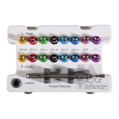 Dental Universal Implant Prosthetic Kit Torque Wrench Screw Drivers Remover Kit