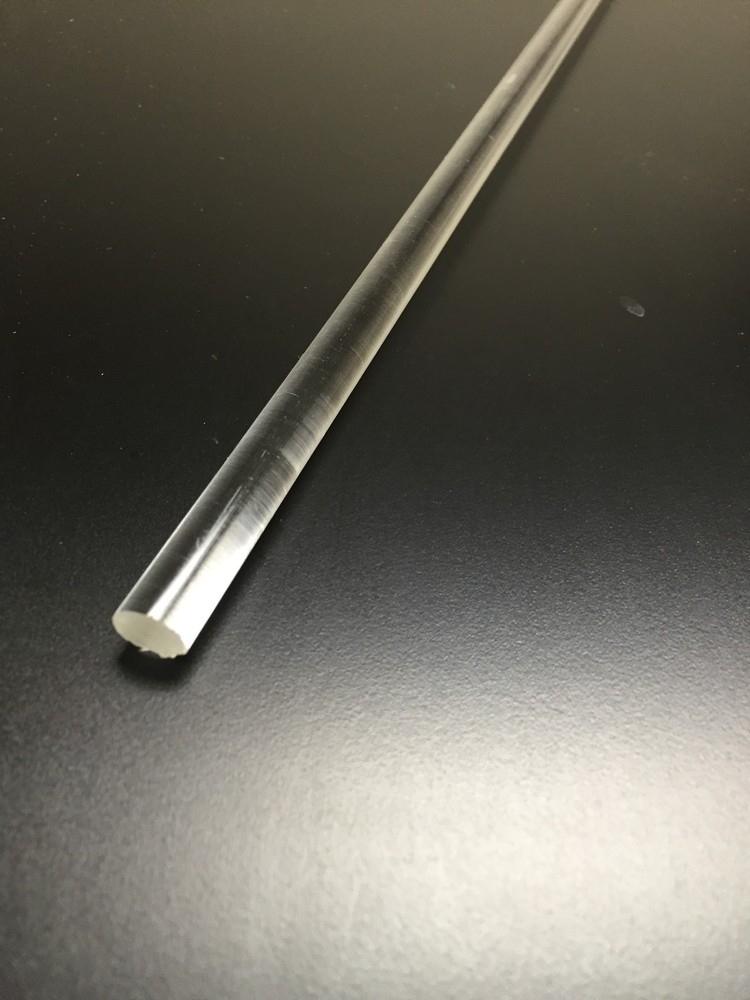 Clear Acrylic Rods 3/8″ x 12″ (2 Pack) Plexiglass Lucite (0.375″ dia.)