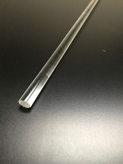 Clear Acrylic Rods 3/8″ x 12″ (2 Pack) Plexiglass Lucite (0.375″ dia.)