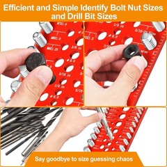 55 Nut and Bolt Thread Checker Thread Checker Standard and Metric