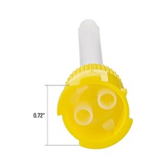 Yellow Dental Impression Mixing Tips 50Pcs (FDA)