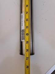 321 Stainless Steel Solid Round Bar 2.25″ OD x 26-5/8 L Weight 30 Lbs
