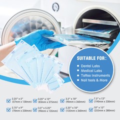OneMed Dental Self Seal Sterilization Pouches Pouch Autoclave, Sterilizer Bags