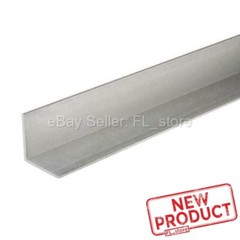 Aluminum Angle 1/8″ x 1-1/4″ x 4 Feet Length Unpolished Alloy 6061 90° Stock NEW
