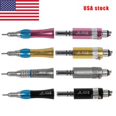 NSK Style Dental Straight Nose /Air Motor Low Slow Speed Handpiece 4 Hole