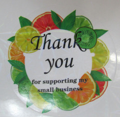 Thank You For Supporting My Small Business 2″ Self Adhesive 3 designs 1,848 Ct