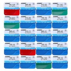 20Packs AZDENT Dental FG Diamond Burs For High Speed Handpiece Medium FG 1.6mm