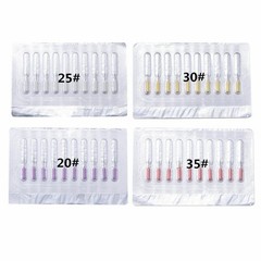 10 Pcs/Pack Endodontic Dental Root Canal Nerve Barbed Broaches Needles 21mm/25mm