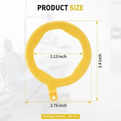Autoclavable Universal Digital Sensor Holder Bite Block X-Ray Aiming Ring Arms