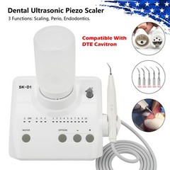 Dental Ultrasonic Piezo Scaler 2 Bottles Handpiece Tips Fit DTE Satelec SK-D1
