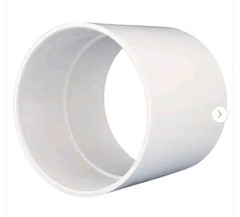 Charlotte Pipe 6 in. PVC DWV Socket Coupling