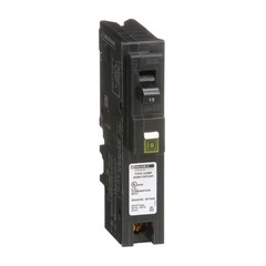 Square D HOM115PCAFI 15-Amp 1-Pole Circuit Breaker 120V 10kAIC Type Homeline