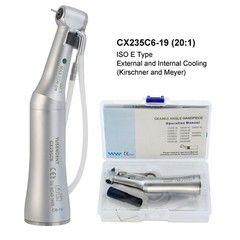COXO Dental Implant Surgical Handpiece 20:1 Reduction Contra Angle Low Speed NSK
