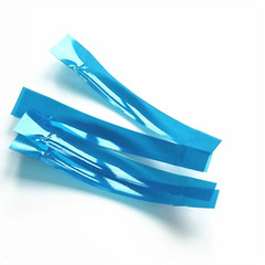 Dental Blue View Matrix Contoured Anterior Matrices Mylar Anatomical Strip 50Pcs
