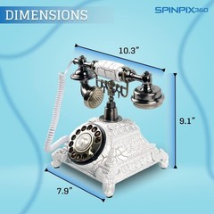 Vintage Retro Audio Guest Book Wedding Phone Record Guest Messages for Weddings