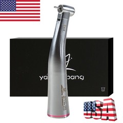 NSK Ti-MAX X95L Style Dental 1:5 LED Fiber Optic Contra Angle Handpiece Red Ring