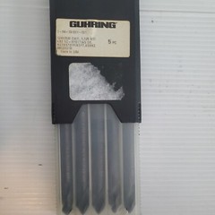 As shown Guhring nc spotting Bit 9.525mm diameter HSS 5 pack