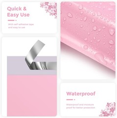 Small Poly Mailers Shipping Bags Mailing Bag Envelopes 10×13″ 200 Light Pink