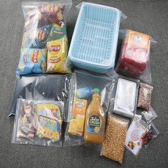 13″x18″ Clear Plastic Bags 4 Mil Extra Thick Zip Lock Seal Resealable Food Grade