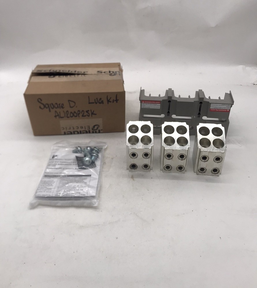 HOUSTON STOCK NEW SQD AL1200P25K LUG TERMINAL KIT 1200 A FREE 2DAY AIR BUY NOW