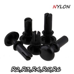 Black Plain Nylon Plastic Snap Rivets Various Sizes And Lengths Rivet – Quality