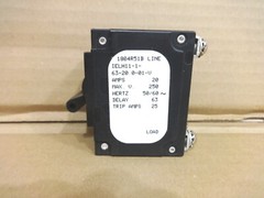 AIRPAX IELH11-1-63-20.0-01-V Dual Breaker 20A