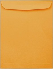 12 x 15 1/2 Open End Catalog Commercial Envelopes – Brown Kraft Manila – 25/Pack