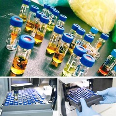 2ml Autosampler Vials + Pre-Slit Caps 9-425 Glass Bottle Screw Top HPLC GC 1000x