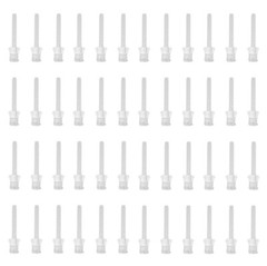 480pcs DX-Mixer Mixing Tips Dental Impression Heavy Body 6.5mm White Wing FDA