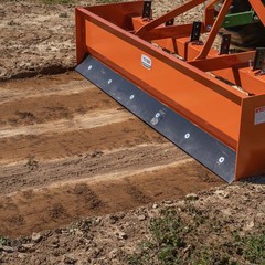 Titan Attachments 3 Point 4FT Rear Box Blade Scraper Grader, Cat 0 and 1