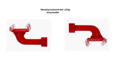 Upgraded Bitewing Horizontal Red Digital Holder Autoclavable Bite Block 2pk